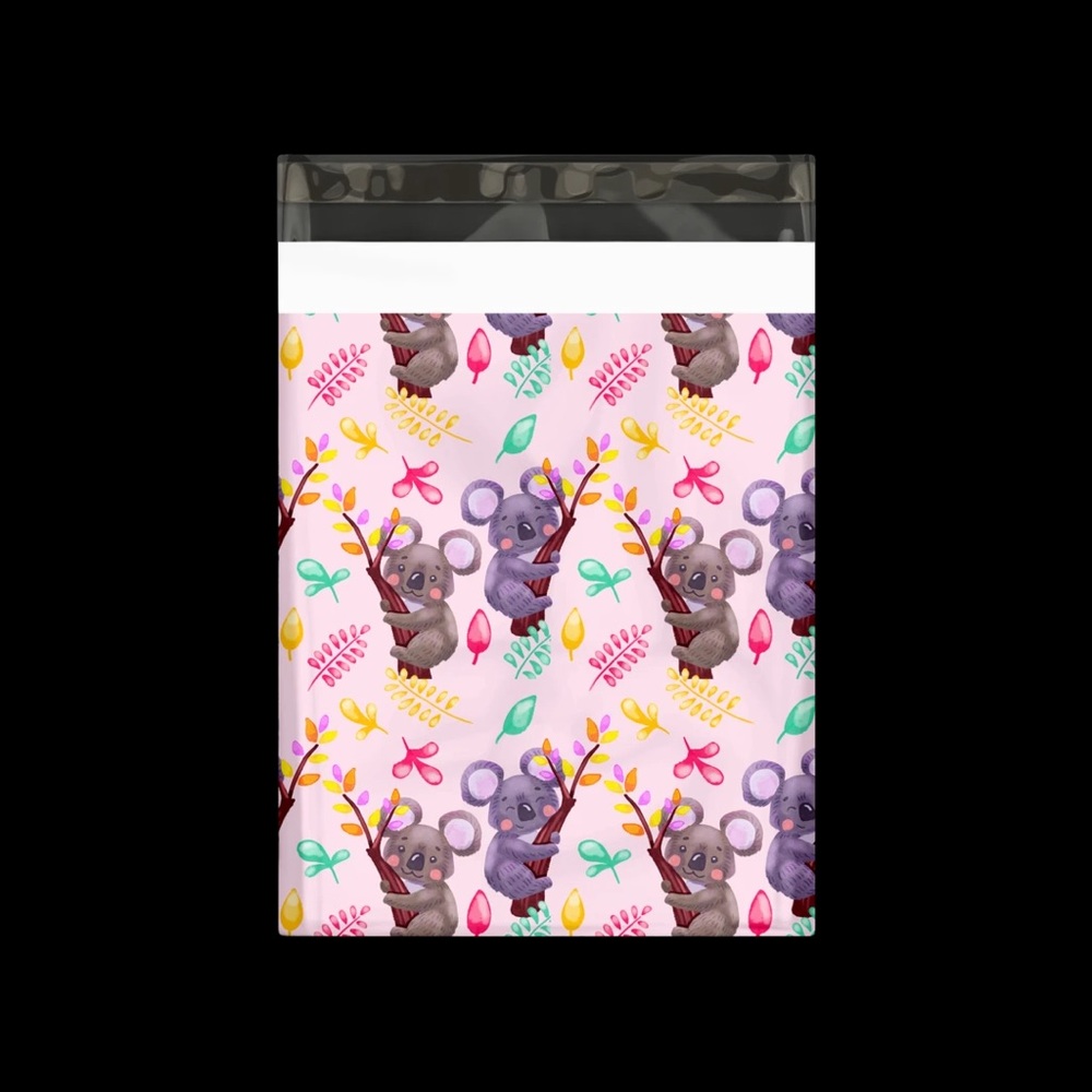 LAST 1 ) 25 10X13 Koala Bears Poly Mailers Shipping Bags PRICE IS FIRM CLEARANCE - Picture 8 of 8